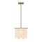 Z-Lite Viviana Pendant, 1-Light, 11.5 In.W x 11 In.H, Rubbed Brass/Alabaster 345P12-RB - alternate 7